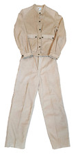 Vintage Wrangler Juniors Tan Corduroy Jacket And Pants Set Size Medium