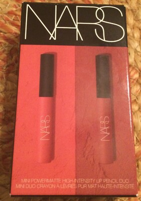 NARS Mini Powermatte High-Intensity Lip Pencil Duo- Dragon Girl/Cruella