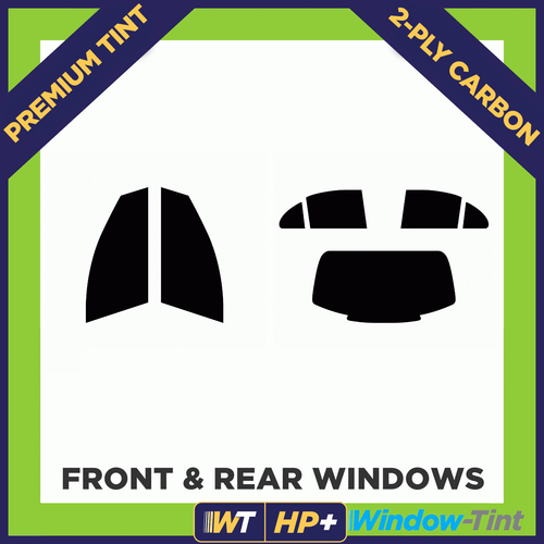 For Mercedes E-Class 4-door Berlina 17+ Carbon Pre Cut Window Tint Full 2-ply - Picture 2 of 10