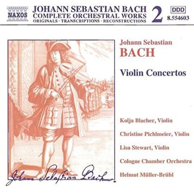 Bach Complete orchestral works 2: Violin concertos, BWV 101-1043, 1052 (N.. [CD]