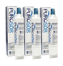 3 PUROSUR Water Filter 4396508 for Whirlpool 4396510, EDR5RXD1, NLC240V, PNL240V