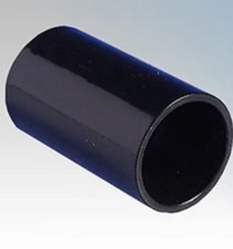 Marshall Tufflex Conduit PVC Coupler 20mm Black  Heavy Gauge Cable CE UK