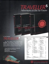 Traveller5 -- Traveller 5th Edition Core Rulebooks Slipcase