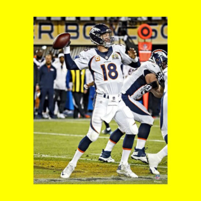 Peyton Manning - Denver Broncos #A1N220 - 8x10 Photo Printed at a Lab ...
