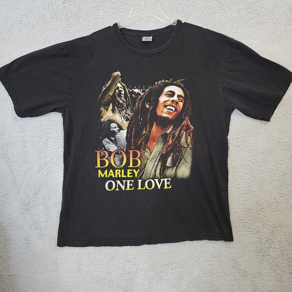 Vintage Island Expressions Bob Marley Double-Sided T-Shirt Men's