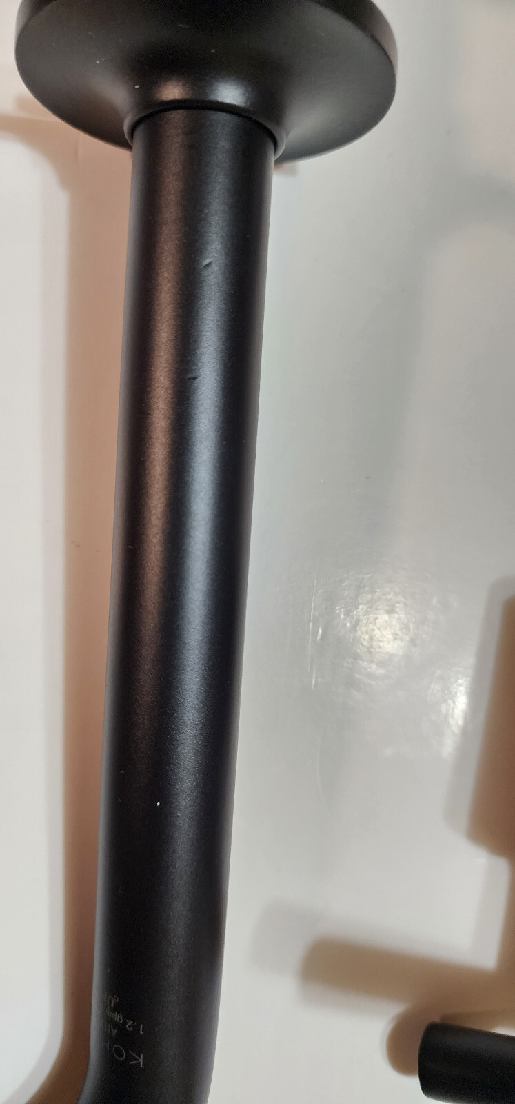 Kohler T144133BL Purist Wall Mounted Widespread Bathroom Faucet