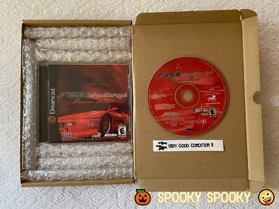 F355 Challenge Passione Rossa Sega Dreamcast - NTSC-U/C USA sehr guter Zustand CIB - Tracked