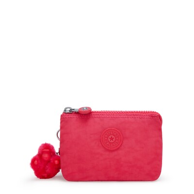 Kipling Small Pouch Creativity S Geldbörse Etui RESORT PINK SS2025 UVP 24 