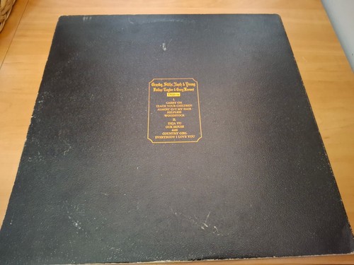 Crosby, Stills, Nash & Young Deja Vu Vinyl Schallplatte LP Atlantic 1970 Pflaume 1. Rock - Bild 6 von 14