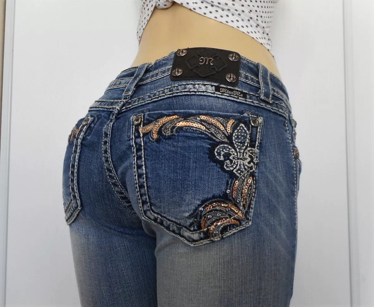 New MISS ME Womens Denim Jeans Size 29 Bootcut
