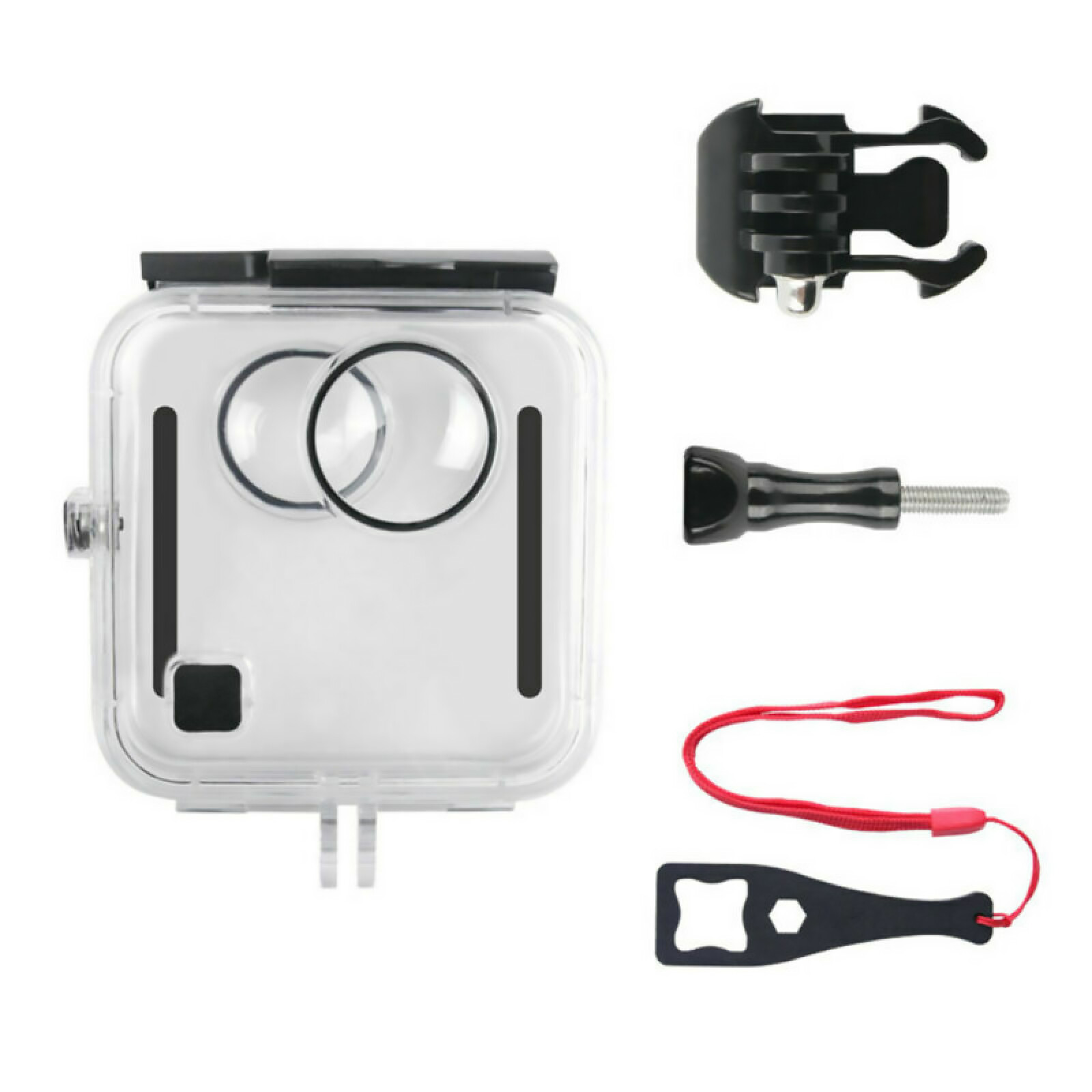 Waterproof Protective Case Shell With Wrench&Bracket For GoPro Fusion Camera