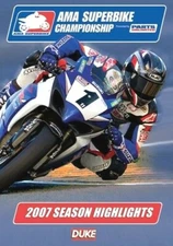 AMA SUPERBIKE CHAMPIONSHIP 2007 SEASON HIGHLIGHTS NTSC DVD. 97 MINS. DUKE 1637NV