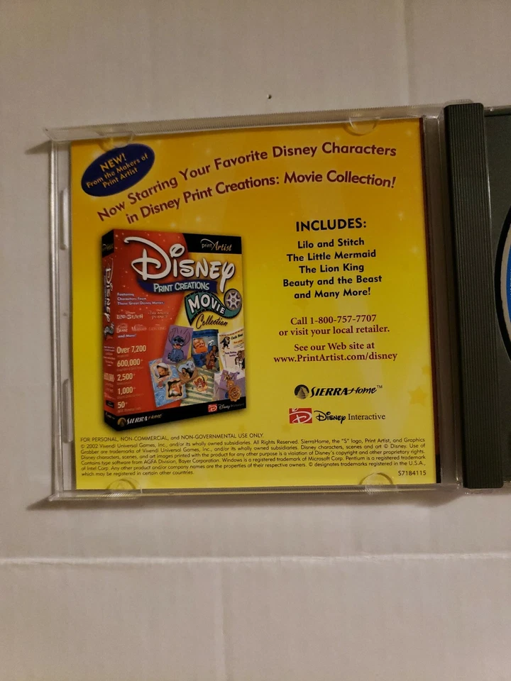 Print Artist Disney Print Creations Collection I PC CD ROM - Image 3 of 4