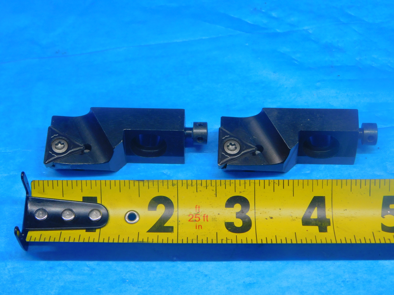 2 pcs VALENITE STFPR12CA3 INDEXABLE INSERT CARTRIDGES TURNING TOOL