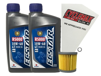 Cyclemax Genuine OEM Standard Oil Change Kit fits 2000-2023 Suzuki DR-Z400
