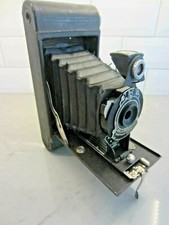 1926-1934 EASTMAN KODAK No. 2A Folding Cartridge Hawk-Eye Model B Camera Tested