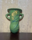 Vintage Roseville Replica Wall Pocket #1296-8" Green Freesia