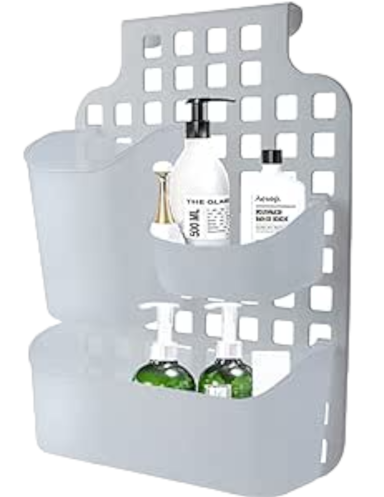 Blue Canyon Bathroom Plastic Over Door Shower Caddy Storage