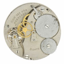 Total 1 of Steampunk Old Vintage Pocket Watch Part Lot 70-0515