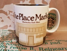 Starbucks Coffee Mug/Tasse PIKE PLACE MARKET/Seattle, Global Icon, NEU&unbenutzt