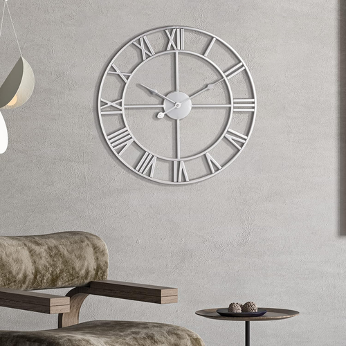 16" Modern Large Wall Clocks,Vintage, Round,Silent Non Ticking,Battery Operated, - Picture 4 of 8