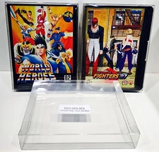 15 Box Protectors for NEO GEO AES Game Boxes  Standard / Clamshell Display Cases
