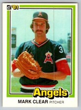 1981 Donruss - #291 Mark Clear
