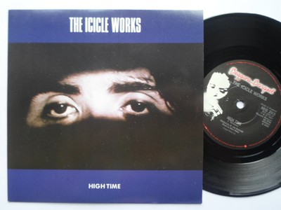 Icicle Works High Time 7'' Beggars Banquet BEG203 EX/EX 1987 Bildhülle, hoch