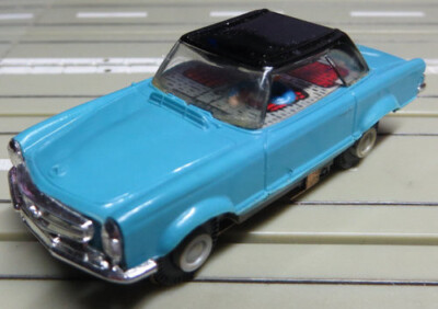 Faller AMS -- Mercedes 230 SL Coupe mit Blockmotor, 60er Jahre Spielzeug #EBS448