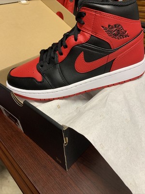Air Jordan 1 Mid Banned Reverse Bred Size 11.5 New In Box [554724 074] | eBay