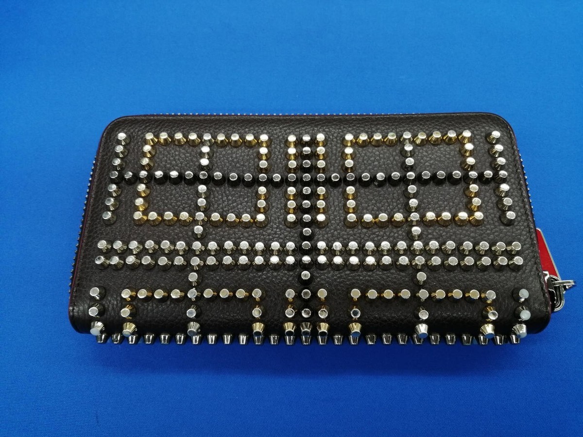 Christian Louboutin Panettone Long Wallet with Studs 3165145