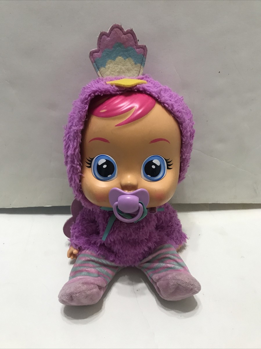 Cry Baby Doll Bird Purple Works 12 inches 3139 | eBay