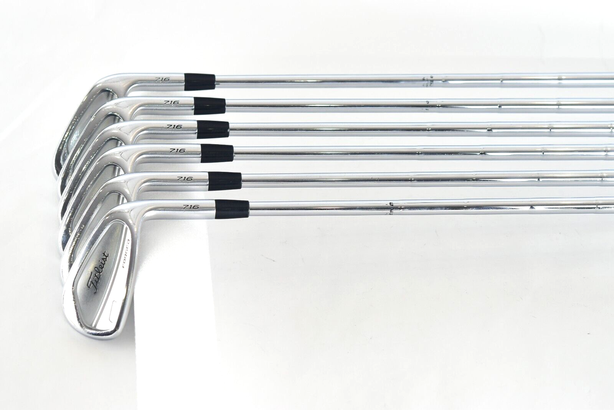 6p Titleist 716 CB Forged 5-6-7-8-9-P RH Golf Iron Set DG