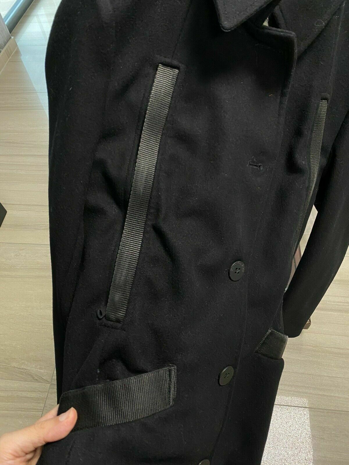 Calvin Klein Jeans Iconic Retro Wool Coat Blazer Coat Jacket M 38 image 2