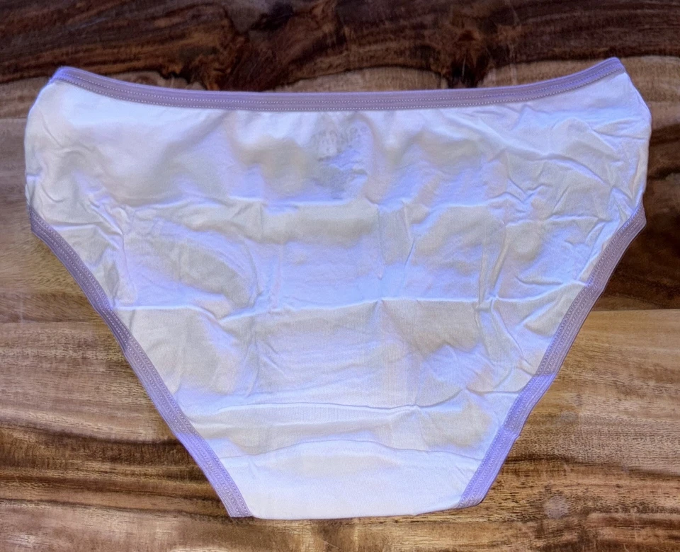 Sonoma Girl Life Style 14 Vintage White  SO SOFT Cotton Bikini Panty Underwear - Image 2 of 4