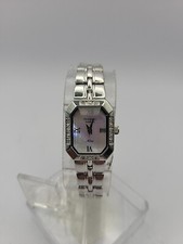 Armitron Diamond Now Womens Quartz Watch 6.75" Wrist Fresh Battery