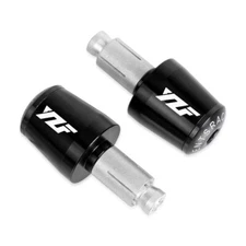 Handle Bar Grips End Weights Caps Plugs Slider For YAMAHA YZF R1 R6 R15 V3 V6 R3