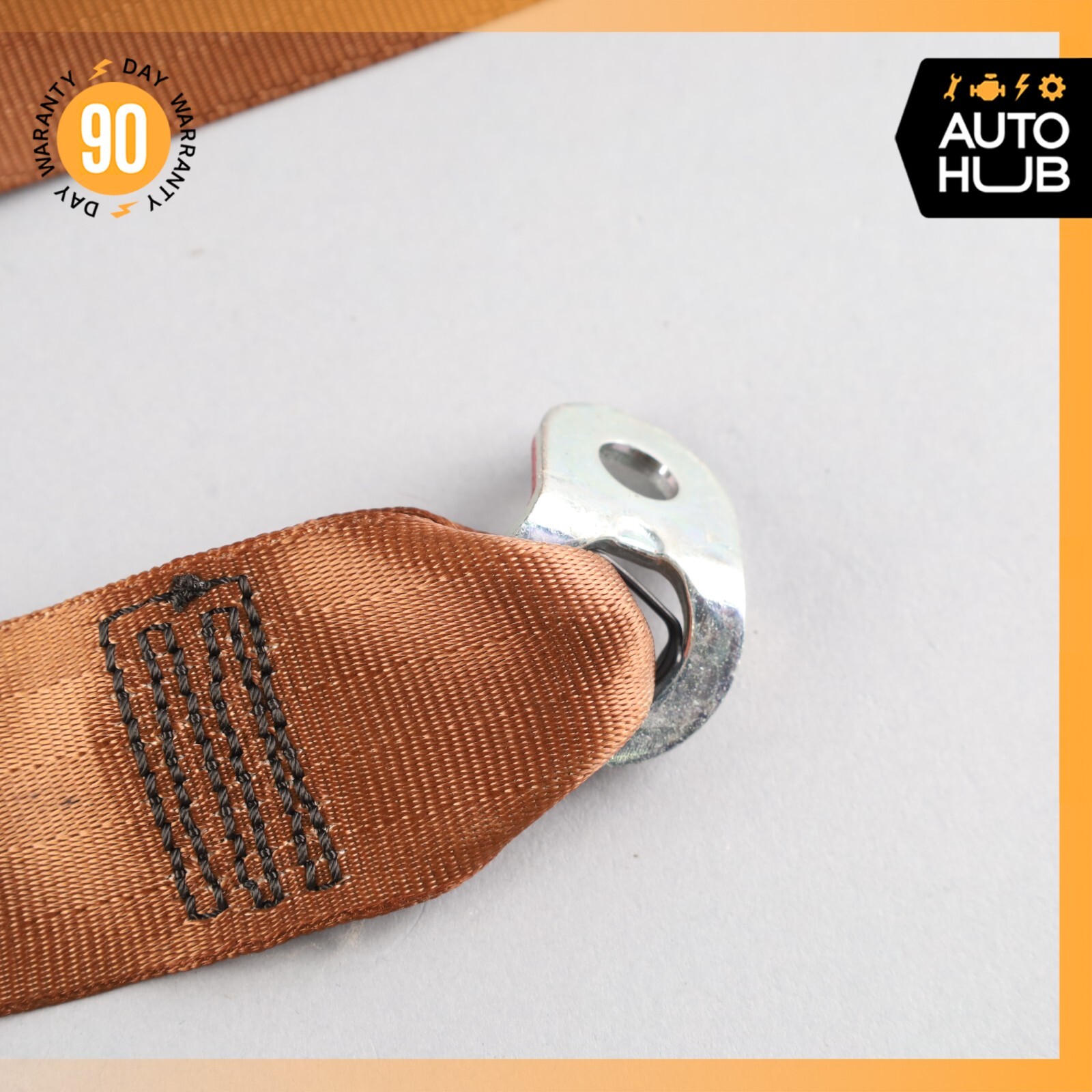 07-11 Bentley Continental GTC Rear Right or Left Side Seat Belt Brown OEM 46k
