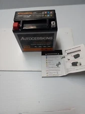 YTX14-BS 12V 12Ah Motorcycle Battery, Rechargeable