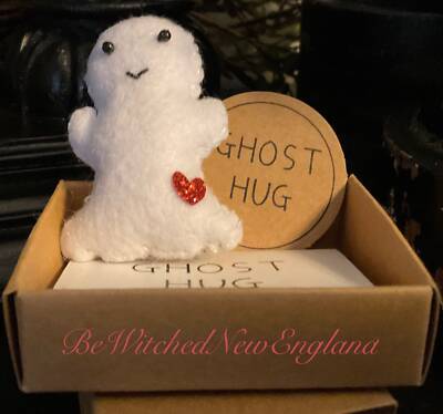 Valentine Ghost Felted Valentine Ghost Ghost Hug