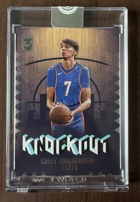 Topps 3 Chet Holmgren KNOCKOUT #11/49 KO-10 THUNDER