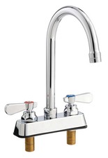 Kratos Commercial Faucet, 4 Inch Center Deck Mount Bar Sink Faucet with 3.5"