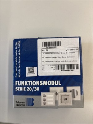 Telecom Behnke Modul Lautsprecher Gr.2 21-1101-IP
