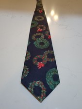 Wembley Men's Holiday Silk Tie. Made In The USA