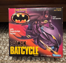 Kenner 1990 Batman Bat Cycle Unopened MIB Original Owner