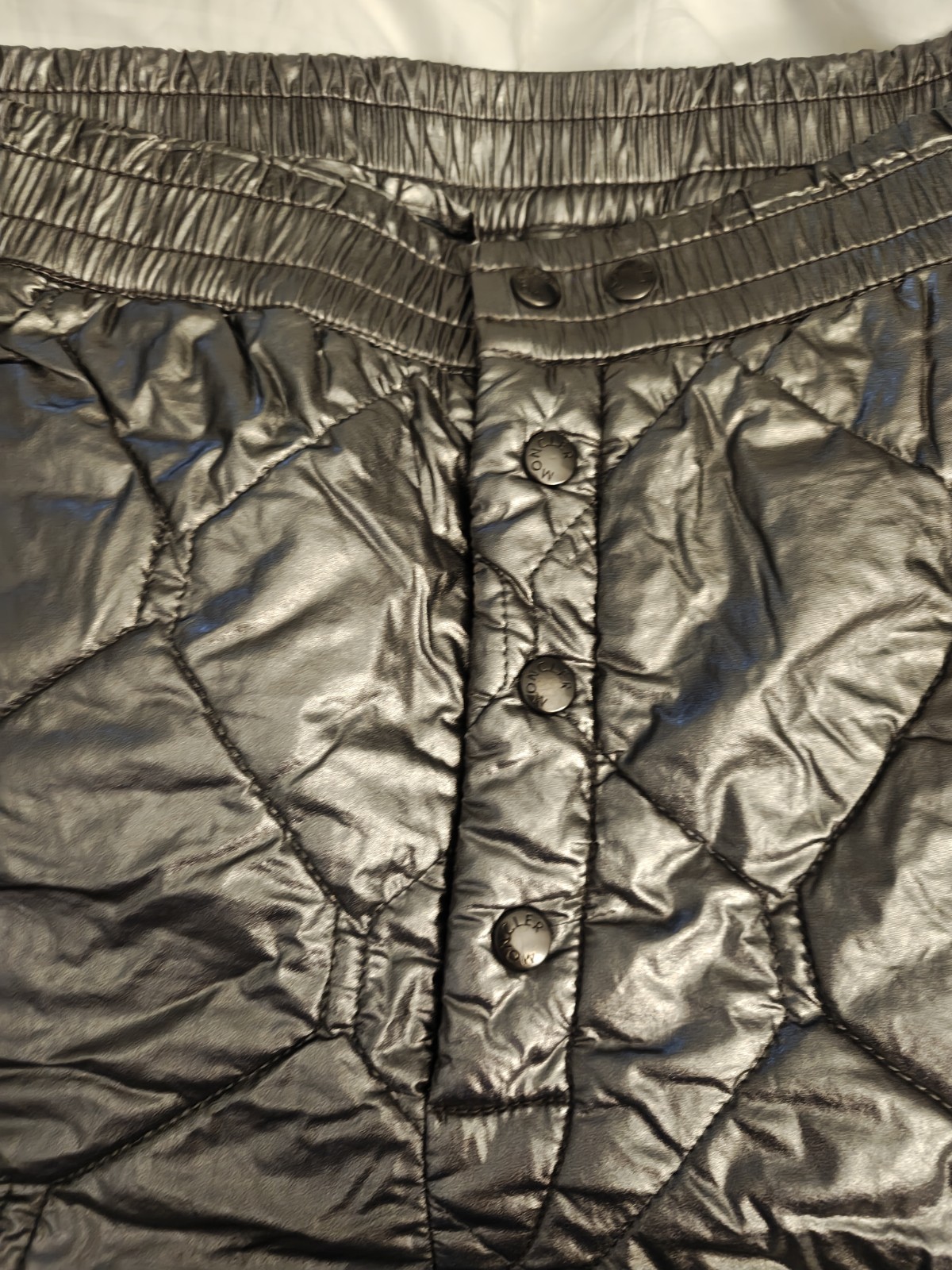 Moncler Silver Winter Pants ☃️ 👖 - image 7