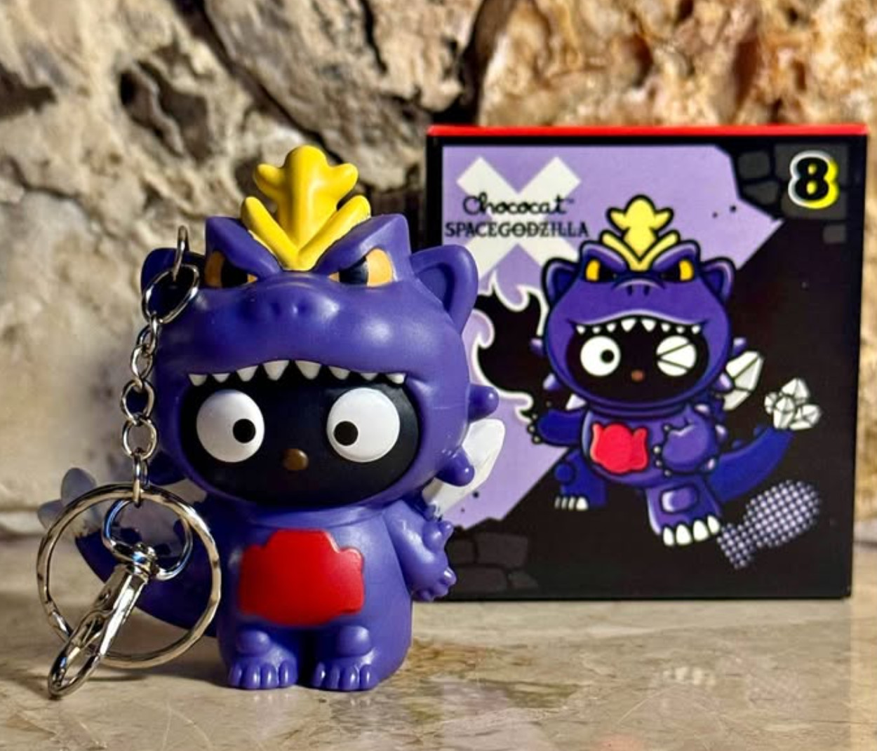 EE. UU. McDonald’s Hello Kitty x Godzilla Chococat Llavero Bolso Dije