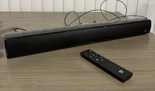 Taotronics soundbar TT-SK017 audio speaker with remote, optical cables and PSU.