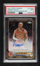 2022 Topps Chrome McDonald's All American 5/25 Jordan Walsh PSA 9 MINT Auto 7p8