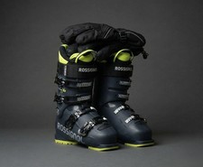 rossignol ski boots black and green 9 comfort